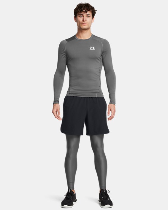 Men's UA Iso-Chill Leggings in Gray image number 2